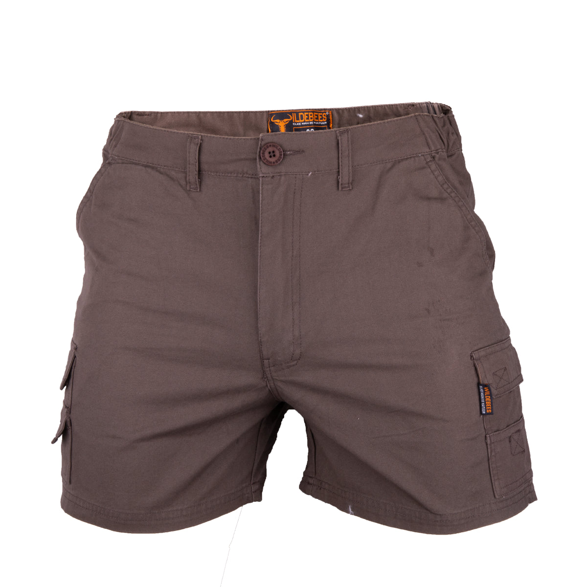 Wildebees Mens Casual Taupe Shorts