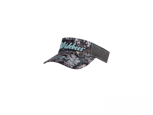 Wildebees Ladies Bark Camo Visor