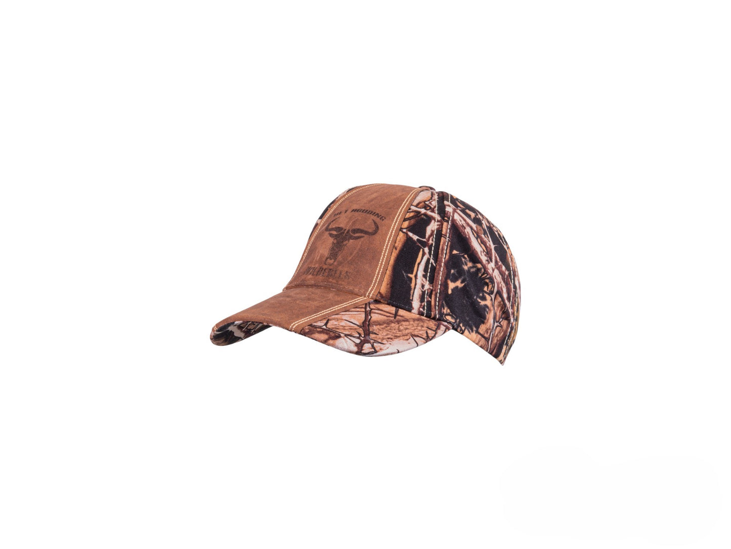 Wildebees Mens Black Sekelbos/Brown Leatherette Centre Cap