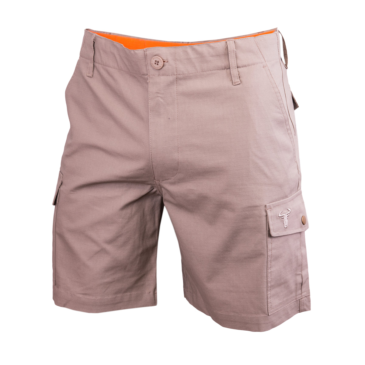 Wildebees Mens Stretch Flexi Terrain Khaki Shorts